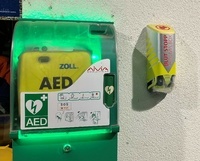 Traumabox neben Defi