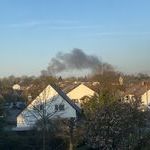 Blick von Holzhausen in Richtung Buchheim (Bildquelle: Patrick Gutmann, Feuerwehr March).