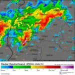 Radarbild um 00:15 Uhr (Quelle: kachelmannwetter.com)