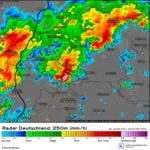 Radarbild um 00:20 Uhr (Quelle: kachelmannwetter.com)